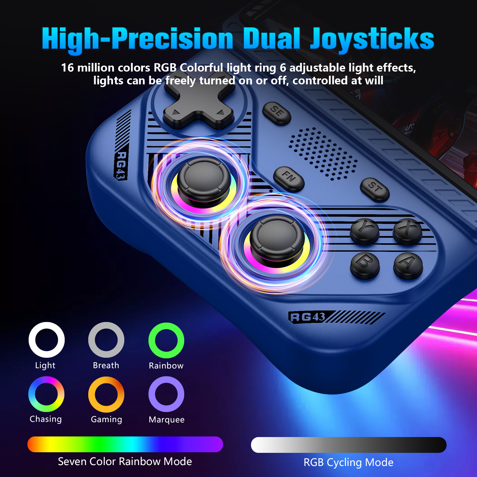 RG43V Pro Potable Retro Handhe - Retro Gaming Emulator review and price